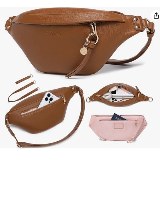 Handbags - Anti Pickpocket Bag - RFID Crossbody Bag for Travel, Adjustable Strap Multiple